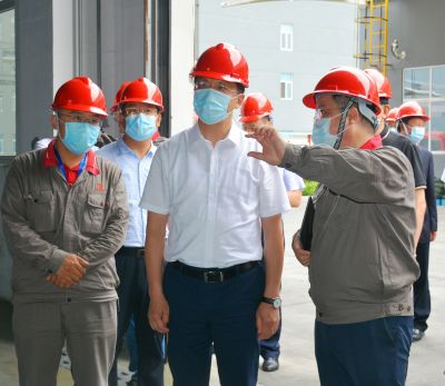 落实防汛工作 筑牢安全防线|潍坊市委书记惠新安调研山东ag尊龙凯时·人生就是博药业防汛及汛期企业安全生产工作